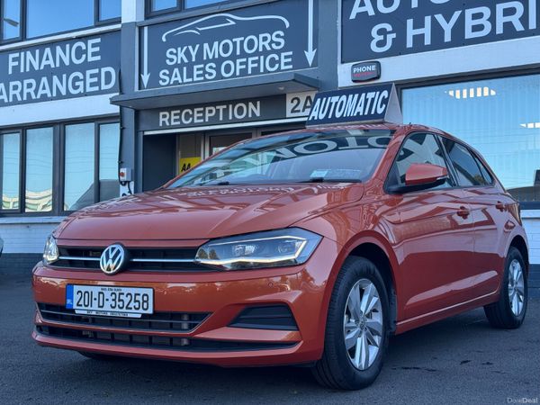 Volkswagen Polo Hatchback, Petrol, 2020, Orange