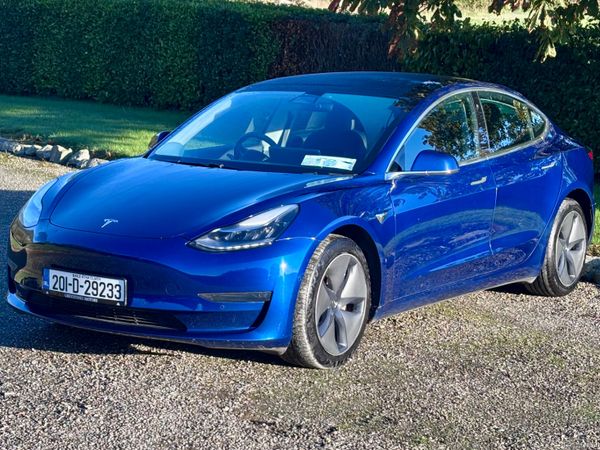 Tesla Model 3 Saloon, Electric, 2020, Blue
