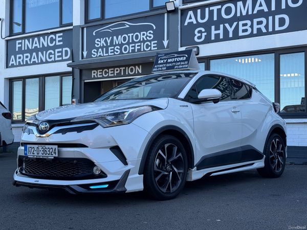 Toyota C-HR Hatchback, Petrol Hybrid, 2017, White