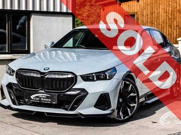 BMW 5-Series Saloon, Petrol Hybrid, 2024, Grey
