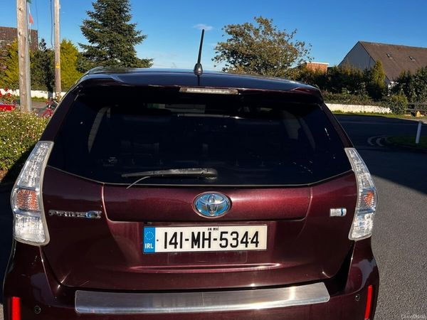 Toyota Prius MPV, Petrol Hybrid, 2014, Brown