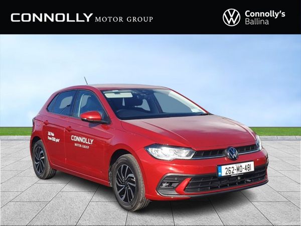 Volkswagen Polo Hatchback, Petrol, 2026, Red