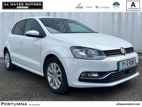 Volkswagen Polo Hatchback, Petrol, 2017, White
