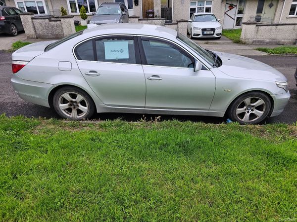 BMW 5-Series Saloon, Diesel, 2008, Silver