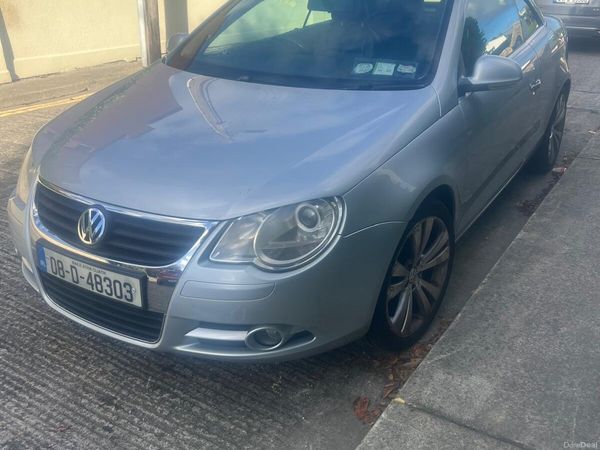 Volkswagen Eos Convertible, Petrol, 2008, Silver