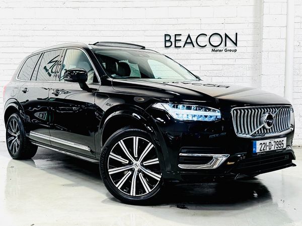 Volvo XC90 SUV, Petrol Plug-in Hybrid, 2022, Black