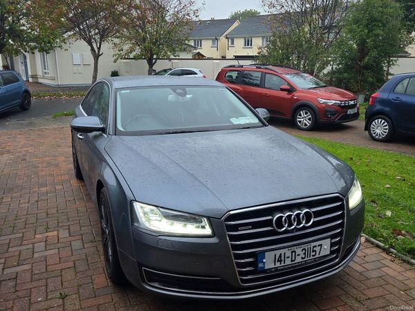 Audi A8 Saloon, Diesel, 2014, Grey