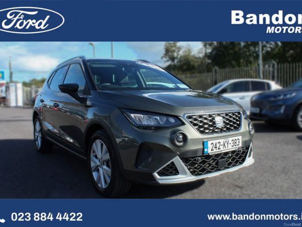 SEAT Arona SUV, Petrol, 2024, Green