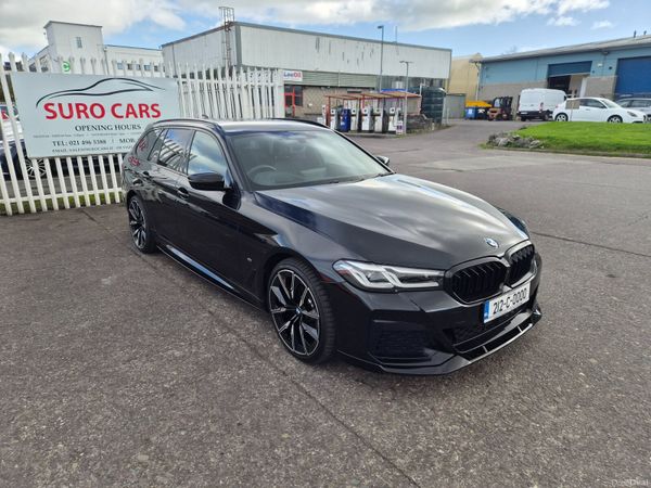 BMW 5-Series Estate, Diesel, 2021, Black
