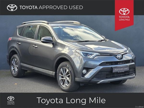 Toyota RAV4 SUV, Petrol Hybrid, 2017, Grey