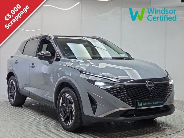 Nissan Qashqai MPV, Petrol Hybrid, 2026, Grey