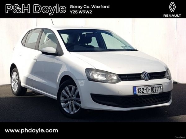 Volkswagen Polo Hatchback, Petrol, 2013, White