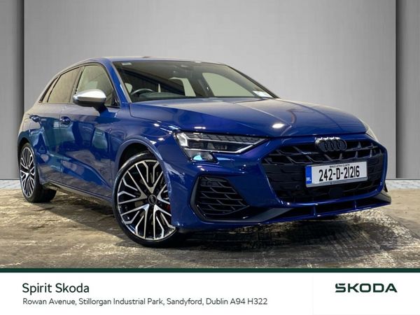 Audi S3 Hatchback, Petrol, 2024, Blue