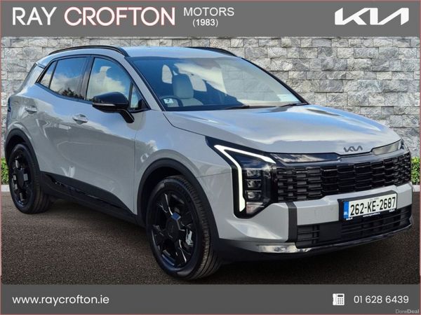 Kia Sportage SUV, Petrol Plug-in Hybrid, 2026, Grey