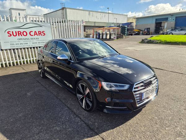Audi S3 Saloon, Petrol, 2017, Black