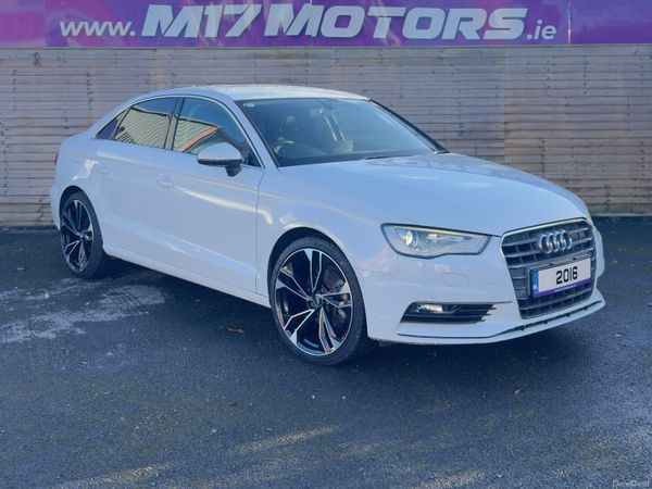 Audi A3 Saloon, Petrol, 2016, White