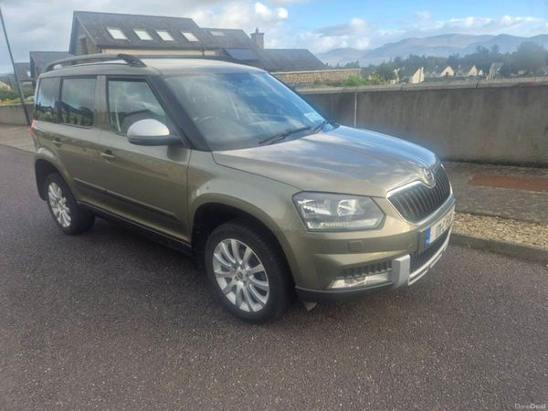 Skoda Yeti SUV, Diesel, 2017, Green