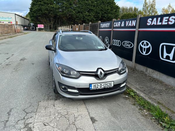 Renault Megane Estate, Diesel, 2015, Silver