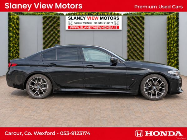 BMW 5-Series Saloon, Diesel, 2022, Black