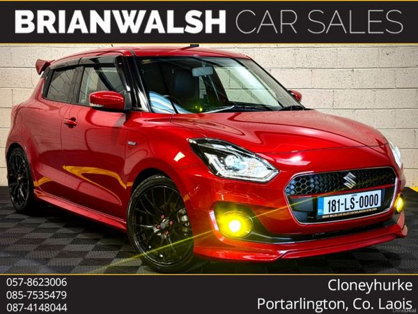 Suzuki Swift Hatchback, Petrol Hybrid, 2018, Red