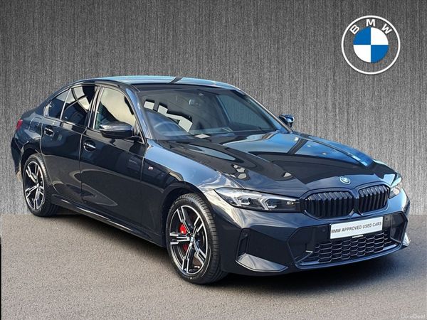BMW 3-Series Saloon, Petrol Plug-in Hybrid, 2025, Black
