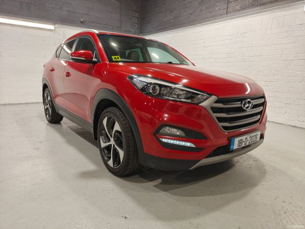 Hyundai Tucson SUV, Diesel, 2018, Red