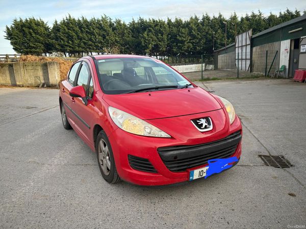 Peugeot 207 Hatchback, Petrol, 2010, Red
