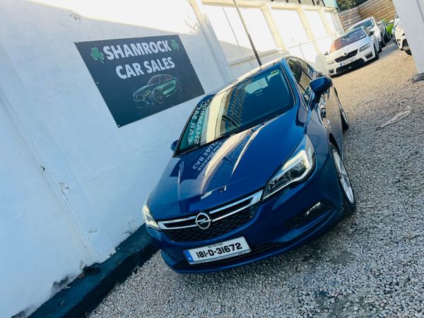 Opel Astra Hatchback, Petrol, 2018, Blue