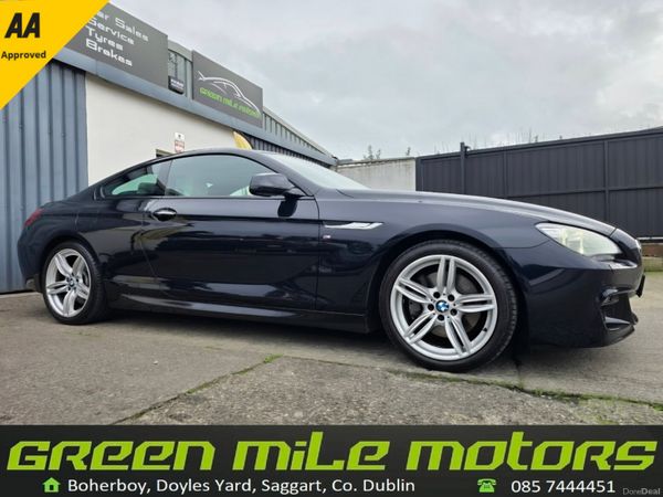 BMW 6-Series Coupe, Diesel, 2012, Black