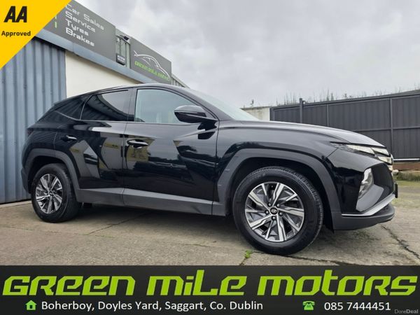 Hyundai Tucson SUV, Petrol Hybrid, 2022, Black