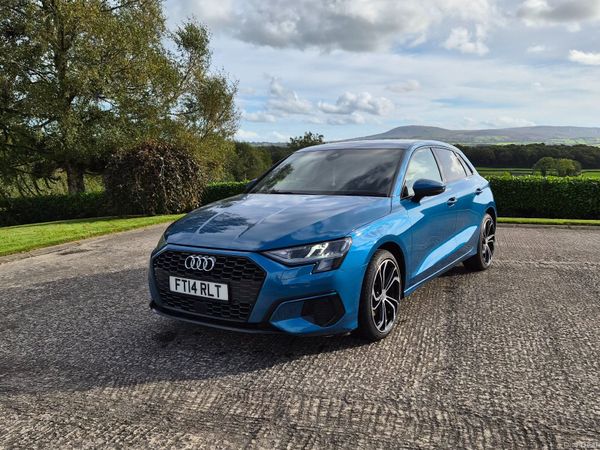 Audi A3 Hatchback, Petrol, 2021, Blue