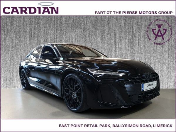 Audi A6 Saloon, Petrol Hybrid, 2026, Black