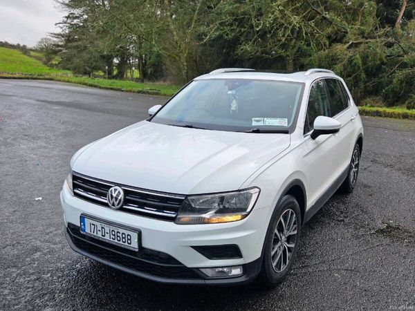 Volkswagen Tiguan SUV, Diesel, 2017, White