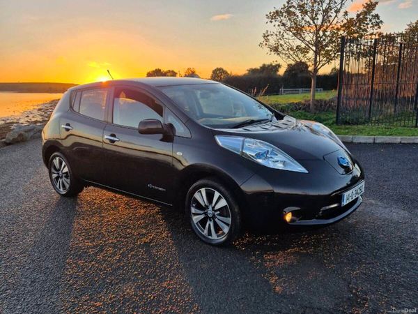 Nissan Leaf Hatchback, Electric, 2014, Black