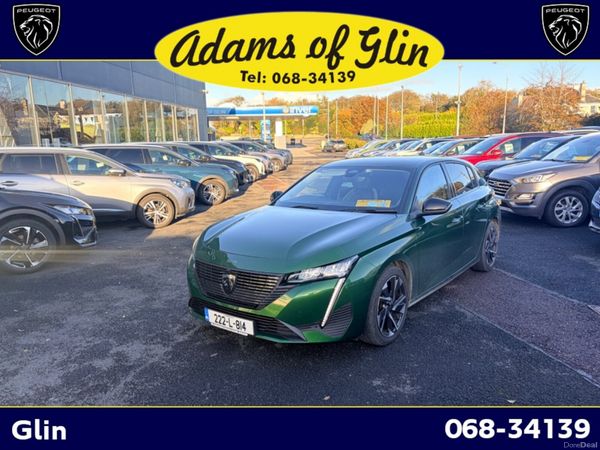 Peugeot 308 Hatchback, Petrol, 2022, Green