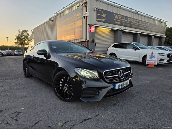 Mercedes-Benz E-Class Coupe, Diesel, 2018, Black