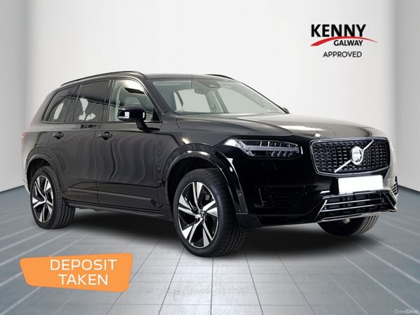 Volvo XC90 MPV, Petrol Plug-in Hybrid, 2024, Black
