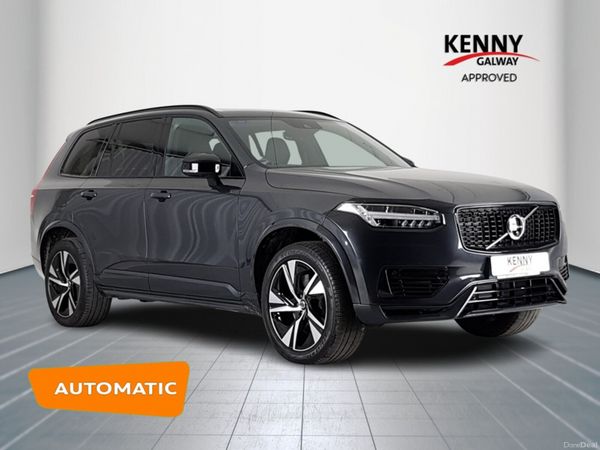 Volvo XC90 SUV, Petrol Plug-in Hybrid, 2021, Grey
