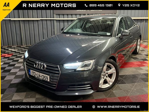 Audi A4 Saloon, Diesel, 2017, Grey