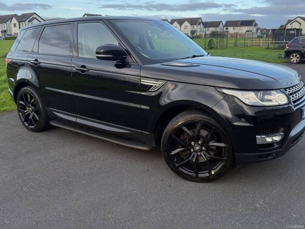 Land Rover Range Rover Sport SUV, Diesel, 2015, Black