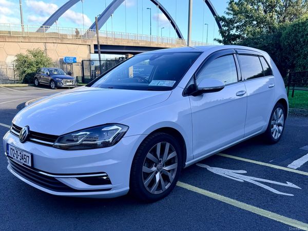 Volkswagen Golf Hatchback, Petrol, 2017, White