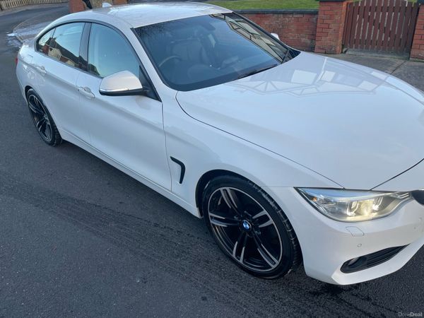 BMW 4-Series Coupe, Diesel, 2015, White