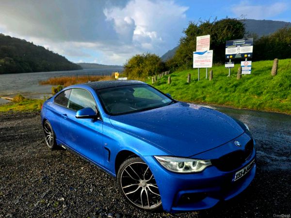 BMW 4-Series Coupe, Diesel, 2015, Blue