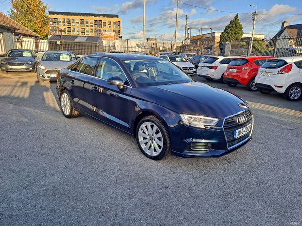 Audi A3 Saloon, Petrol, 2018, Blue