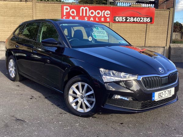 Skoda Scala Hatchback, Petrol, 2019, Black