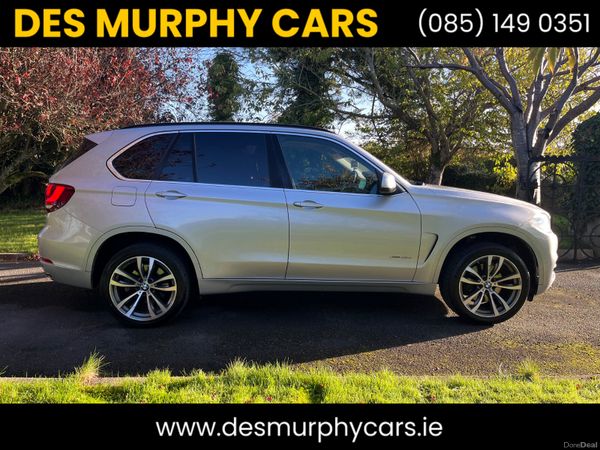 BMW X5 SUV, Diesel, 2015, Silver