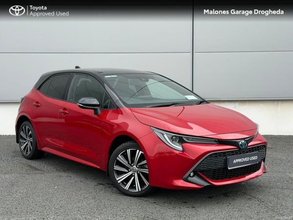 Toyota Corolla Hatchback, Petrol Hybrid, 2022, Red