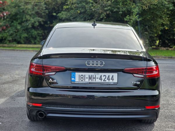 Audi A4 Saloon, Petrol, 2018, Black