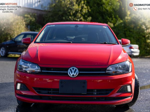Volkswagen Polo Hatchback, Petrol, 2018, Red