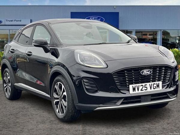 Ford Puma Hatchback, Petrol, 2025, Black
